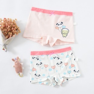 Cake 5 Kids Underwear 2pk Panda - Girls shortie